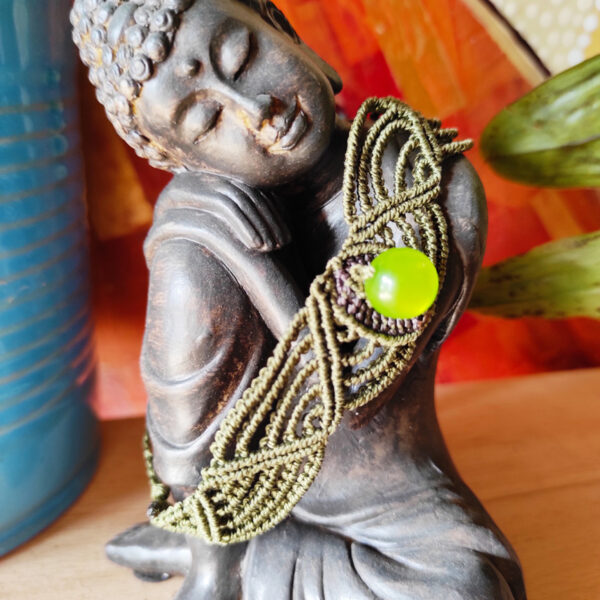 1673700754443 Bracelet Jardin zen vert