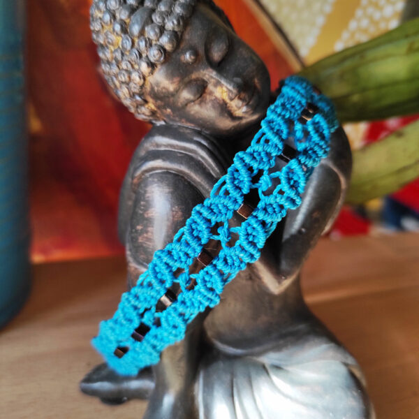 Bracelet Gothique bleu