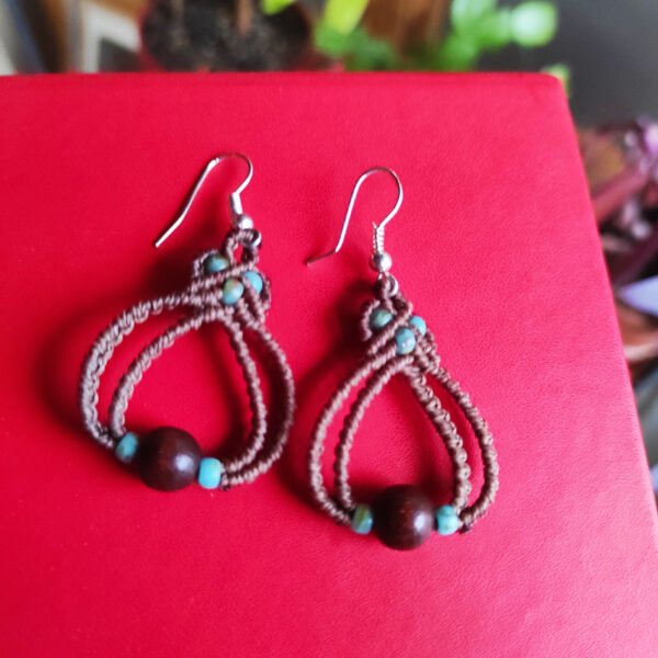 Boucles d'oreilles ethniques