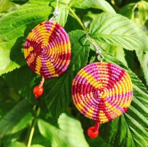 Boucles d'oreilles Disques tutti fruity