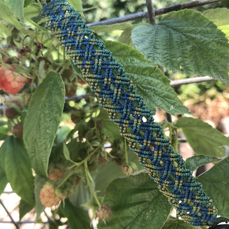 Bracelet Celtique bleu