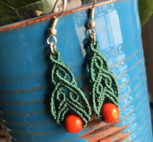 Boucles d'oreilles buisson ardent