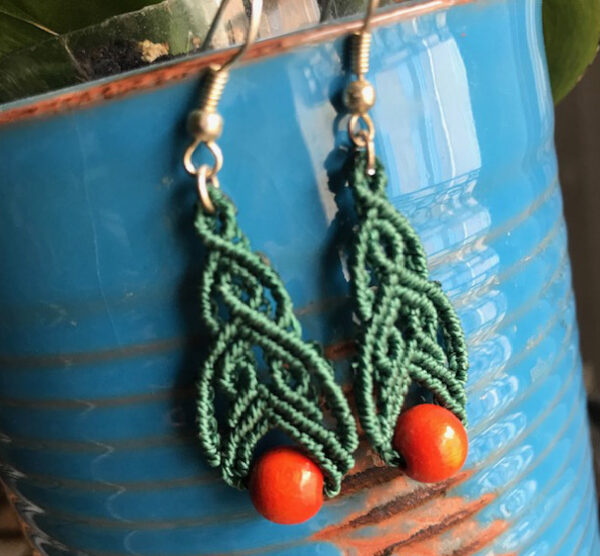 IMG_5422 Boucles d'oreilles buisson ardent